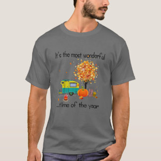 Het is de mooiste tijd van het jaar - Camping T-shirt
