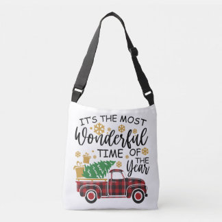 Het is de mooiste tijd van het jaar crossbody tas
