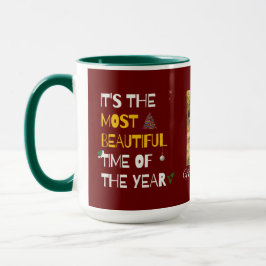 Het is de mooiste tijd van het jaar familie mok