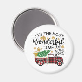 Het is de mooiste tijd van het jaar magneet (Voorkant / Achterkant)