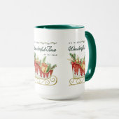 Het is de mooiste tijd van het jaar mok (Voorkant rechts)