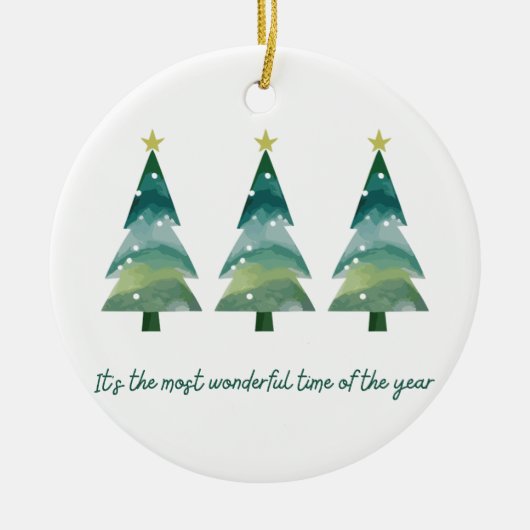 Het is de mooiste tijd van het jaar Ornament (Voorkant)