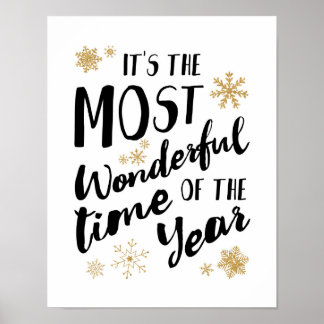 Het is de mooiste tijd van het Jaar - Poster