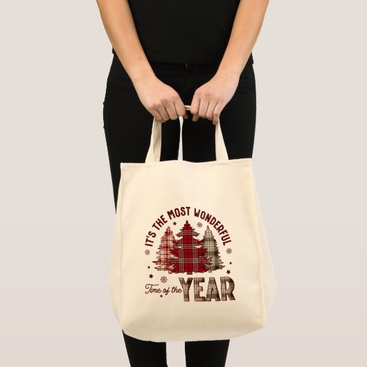 Het is de mooiste tijd van het Jaar Tote Bag (Voorkant (product))