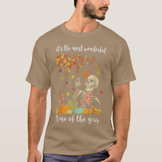 Het is de mooiste tijd van het najaar van de herfs t-shirt