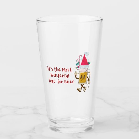 Het is de mooiste tijd voor bier glas (Voorkant)