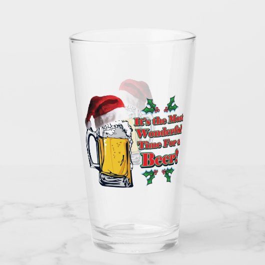 Het is de mooiste tijd voor een bier glas (Voorkant)