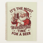 Het is de mooiste tijd voor een bierkerstman planner (Voorkant)
