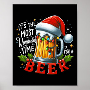 Het is de mooiste tijd voor een biertje poster
