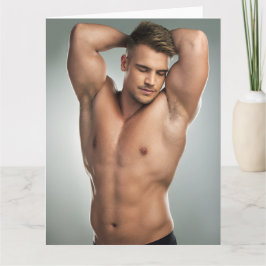 Het is de Pits Hot Guy Greetings Kaart