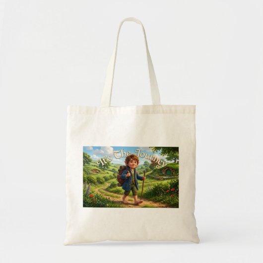 Het is de reis tote bag (Voorkant)