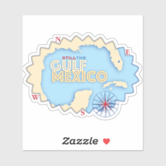 Het is de sticker van de Golf van Mexico