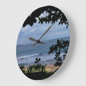 Het is de strandtijd klok (Hoek)