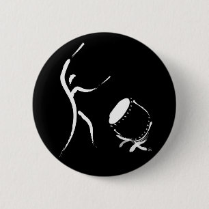 Het is de Taiko-Button Ronde Button 5,7 Cm