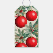 Het Is De Tijd Om Dankbaar Te Zijn BedrijfsKerstmi Cadeaulabel (Achterkant)