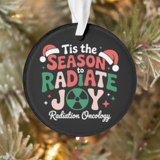 Het Is De Tijd Om Vreugde Uit Te Stralen Kerst Onc Ornament