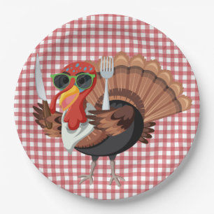 Het is de tijd van Turkije met de Borden van het R Papieren Bordje