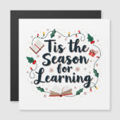 Het is de tijd voor leren Kerstmis Leraar (Voorkant / Achterkant)