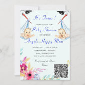 Het is de Uitnodiging van het Baby shower van het  (Voorkant)