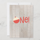 Het is de uitnodiging voor de eerste verjaardag va (Achterkant)