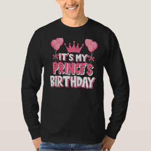 Het is de verjaardag van mijn prins t-shirt