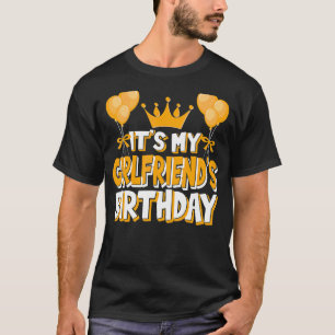 Het is de verjaardag van mijn Vriendin Viering Fam T-shirt