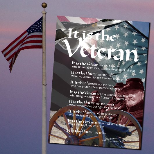 HET IS DE VETERAAN POSTER