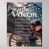 HET IS DE VETERAAN POSTER (Voorkant)