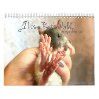 Het is de wereldagenda van een Rat Kalender
