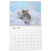 Het is de wereldagenda van een Rat Kalender (Jan 2027)