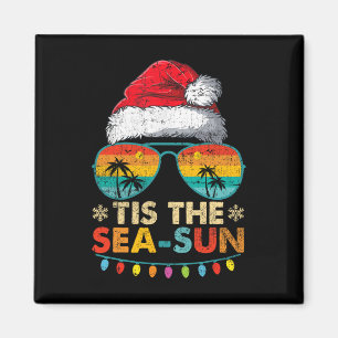 Het Is De Zee Zon Santa Strand Zomer Kerstmis In J Magneet