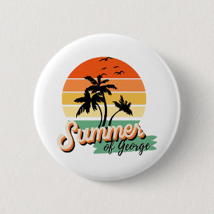 Het is de zomer van George Ronde Button 5,7 Cm