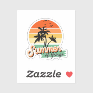 Het Is De Zomer Van George Sticker
