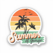 Het Is De Zomer Van George Sticker (Voorkant)