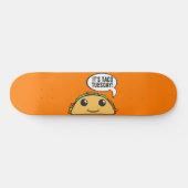 Het is dinsdag Taco Skateboard (Horizontaal)
