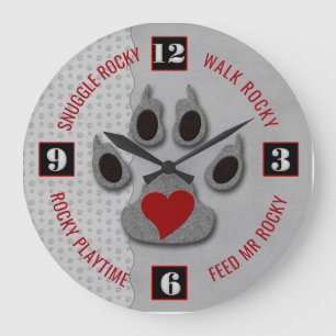 Het is Doggie Time for the Pet Lover Grote Klok