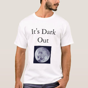Het is donker t-shirt