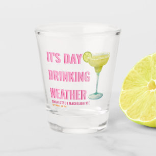 Het is drankweer op klaarlichte dag Aangepaste naa Shot Glas