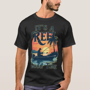 Het is echt een leuke tijd (vissen) - Laatste T-shirt