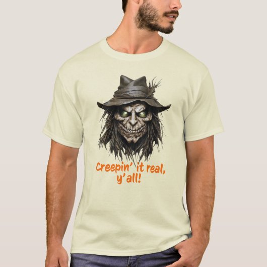 Het is echt eng, jullie allemaal! Halloween T-shirt (Voorkant)