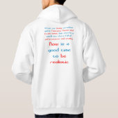 het is echt hoodie (Achterkant)
