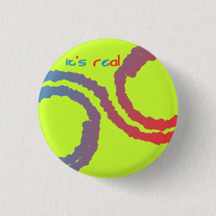 het is echt ronde button 3,2 cm