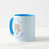 Het is een Aangepaste Teddy Bear Angel Mok (Voorkant links)