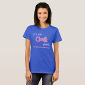 Het is een Amy ding dat je niet zou begrijpen T-shirt (Voorkant volledig)