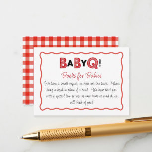 Het is een Baby Q Boeken voor Babies Kaart