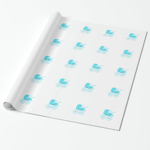 Het is een Baby shower New Baby Gift Wrap Cadeaupapier