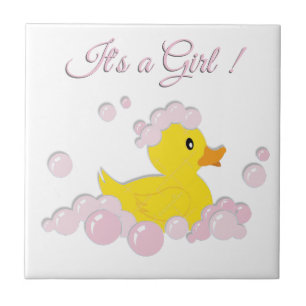 Het is een Baby shower van de Bellen van het Tegeltje