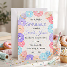 Het is een baby sprinkle informele baby shower