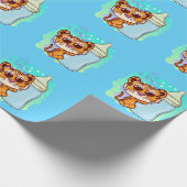 Het is een Baby-tijger Cadeaupapier (Hoek)