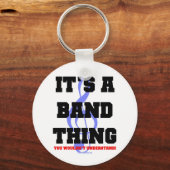 Het is een band ding sleutelhanger (Voorkant)